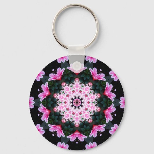 Porte-clés Porte - clés de Mandala Flower (Recto)