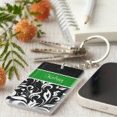 Porte-clés Porte - clés de monogramme de filles (Devant droit)