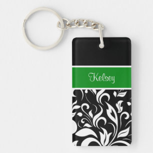 Porte-clés Porte - clés de monogramme de filles