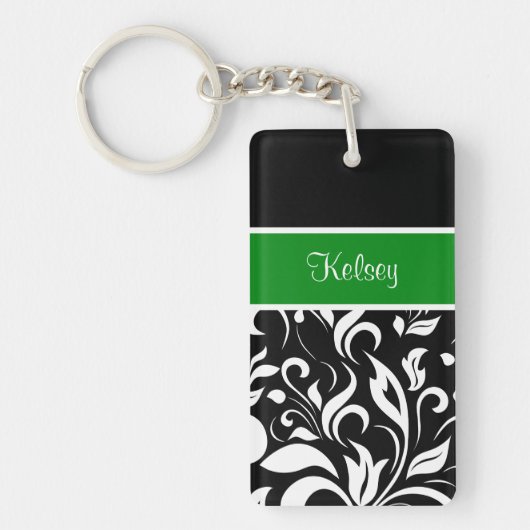 Porte-clés Porte - clés de monogramme de filles (Devant)