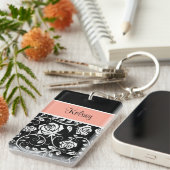 Porte-clés Porte - clés de monogramme de filles (Devant droit)