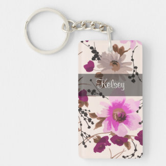 Porte-clés Porte - clés de monogramme de filles