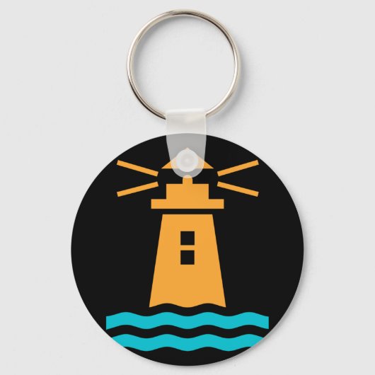Porte-clés Porte - clés de phare nautique (Recto)