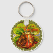 Porte-clés Porte - clés de pompiers irlandais dévoués (Recto)