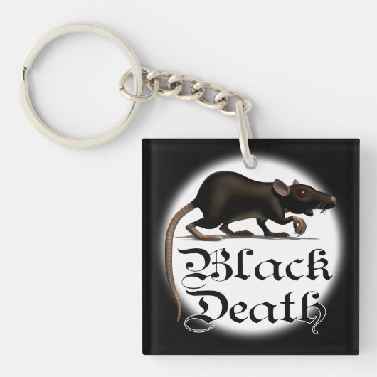 Porte-clés Porte - clés de rat de la mort noire (Devant)