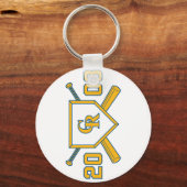 Porte-clés porte - clés de softball CR 2008 (Recto)