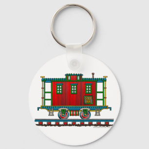 Porte-clés Porte - clés de voiture de cambuse de train