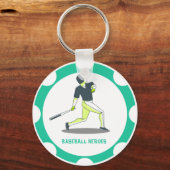 Porte-clés Porte - clés des héros du baseball (Recto)