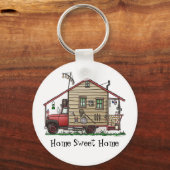 Porte-clés Porte - clés du camping Redneck Hillbilly (Recto)