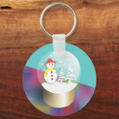 Porte-clés Porte - clés du Globe des neiges (Recto)