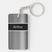 Porte-clés Porte - clés du monogramme des hommes (Dos)