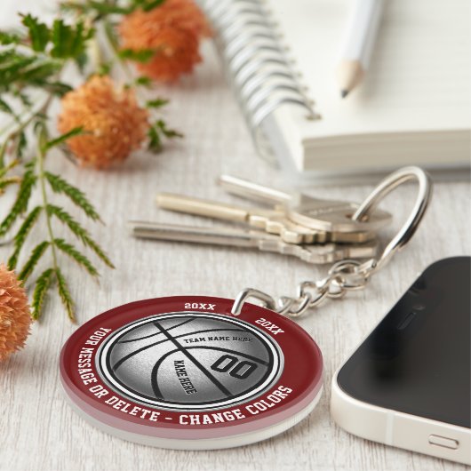 Porte-clés Porte - clés faits sur commande marron, blancs, (Devant droit)