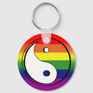 Porte-clés PORTE - CLÉS GAY - Ying Yang 02