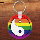Porte-clés PORTE - CLÉS GAY - Ying Yang 02 (Recto)