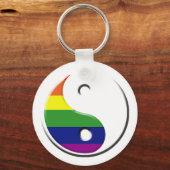 Porte-clés PORTE - CLÉS GAY - Ying Yang 03 (Recto)