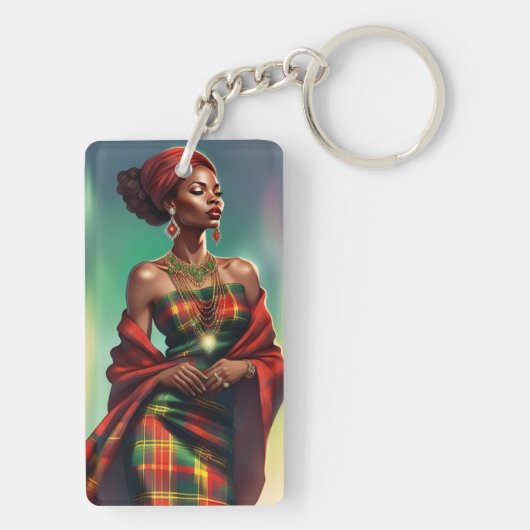 PORTE-CLÉS PORTE CLES MADRAS  (Dos)