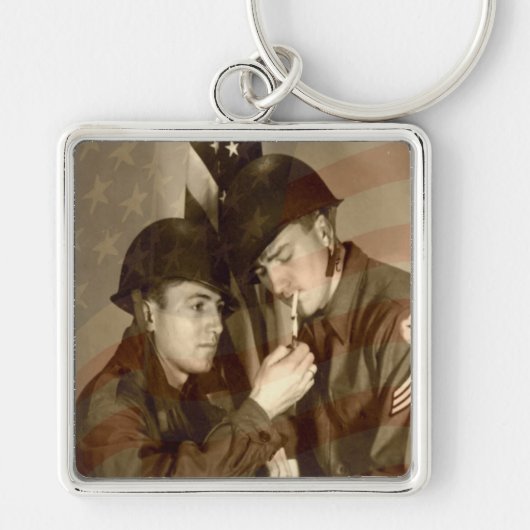 Porte-clés Porte - clés militaires vintages (Devant)