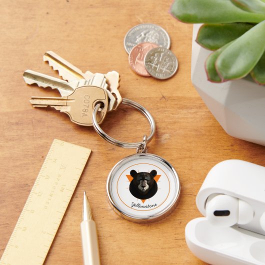 Porte-clés Porte-clés-ours de Yellowstone (Bureau)