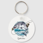 Porte-clés Porte-clés-Pêche de Yellowstone (Recto)
