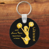 Porte-clés Porte - clés personnalisés avec NOM et ANNÉE (Verso)