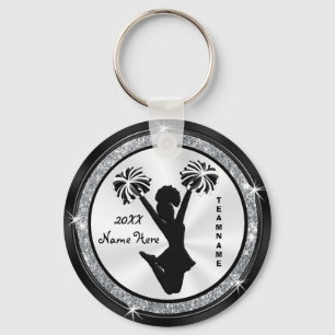 Porte-clés Porte - clés personnalisés Black, White et Silver
