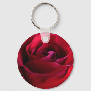 Porte-clés Porte - clés rose Romantique Fleur Rouge Cadeaux