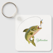 Porte-clés Porte-clés-Yellowstone Pêche (Recto)