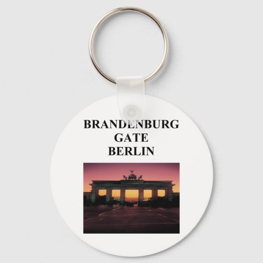 Porte-clés porte de brandenburg (Recto)