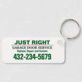 Porte-clés Porte de garage professionnelle (Recto)