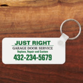 Porte-clés Porte de garage professionnelle (Recto)