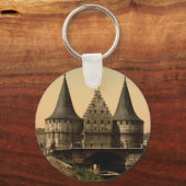 Porte-clés Porte de Rabot, Gand, Belgique (Recto)