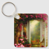 Porte-clés Porte du jardin de roses  (Recto)