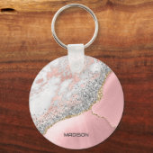 Porte-clés Porte en marbre rose (Recto)