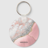 Porte-clés Porte en marbre rose (Verso)