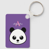 Porte-clés Porte-panda coutume Monogramme (Verso)