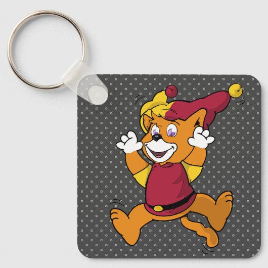 Porte-clés Portefeuille de chats Boomi (Recto)