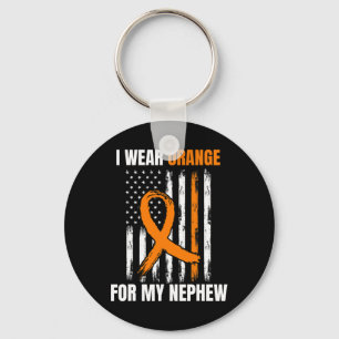 Porte-clés Porter Orange Nephew Leukemia Produits de sensibil
