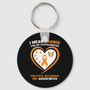 Porte-clés Porter Orange pour Stepgirl Sclerosis Multiple Aw