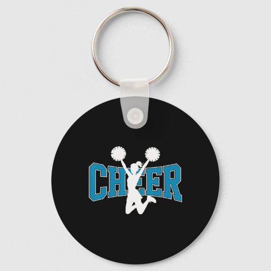 Porte-clés Porteuse Chef de Claque Équipe de Cheerleading Che (Recto)
