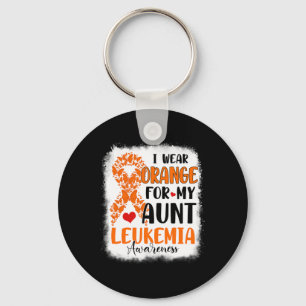 Porte-clés Portez Orange Pour Ma Tante Mois De Sensibilisatio