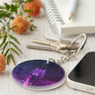 Porte-clés Portez votre style : Porte - clé acrylique personn