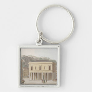 Porte-clés Portique de la fontaine de Pouhon au spa, du 'ch