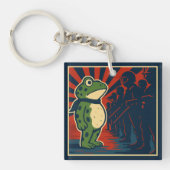 Porte-clés Portland Frog Protest (Devant)