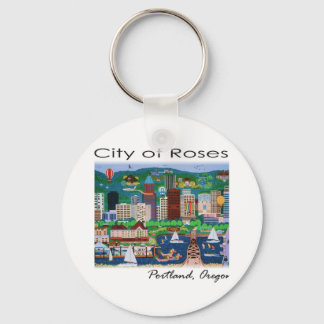 Porte-clés Portland~ La Ville des Roses