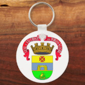 Porte-clés Porto Alegre (Sceau de la ville) - BRÉSIL (Recto)