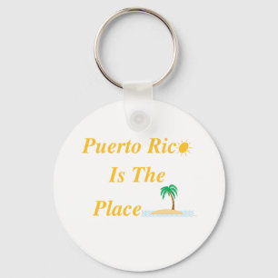 Porte-clés Porto Rico est l'endroit