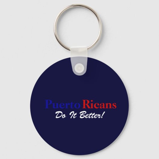 Porte-clés Porto Rico le faire mieux (Recto)