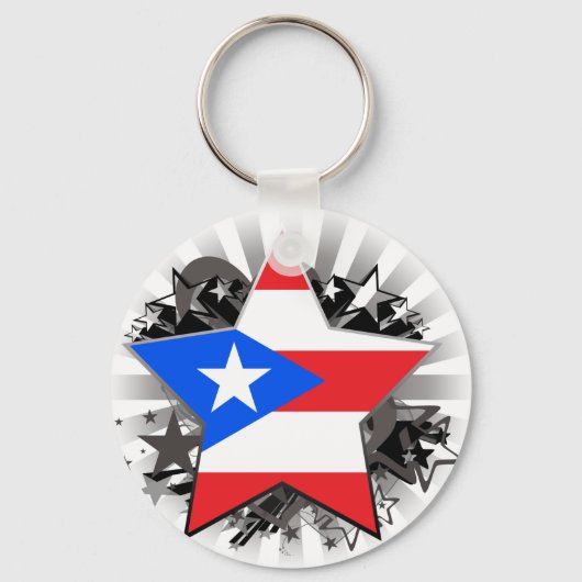 Porte-clés Porto Rico Star (Recto)