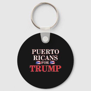Porte-clés Portoricains pour Trump Fierté américaine patrioti