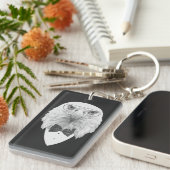 Porte-clés Portrait chic d'Eagle (Devant droit)